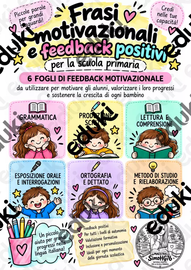Frasi_motivazionali_feedback_EDUKI_CORRETTO Materiale di supporto/inclusione - Frasi_motivazionali_feedback_EDUKI_CORRETTO - Maestra SimoHG76 - Pagina di copertina