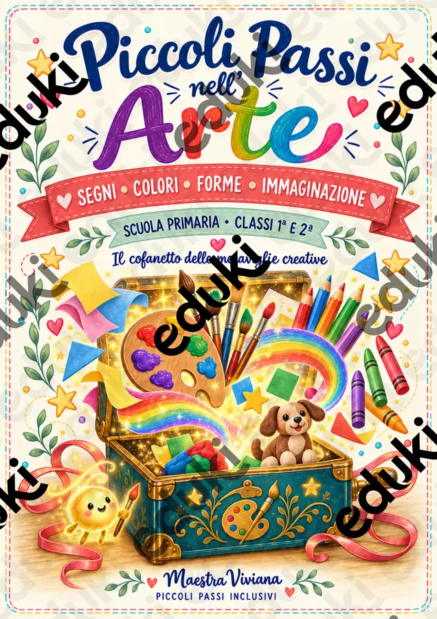 Piccoli Passi nell'Arte_ 1^ e 2^ Primaria Materiale di supporto/inclusione - Piccoli Passi nell'Arte_ 1^ e 2^ Primaria - Piccoli Passi Inclusivi - Pagina di copertina