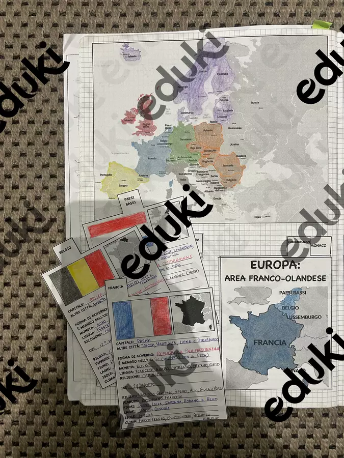 MAPPA - Area franco olandese Schede informative - MAPPA - Area franco olandese - Le sudate carte - Pagina di copertina