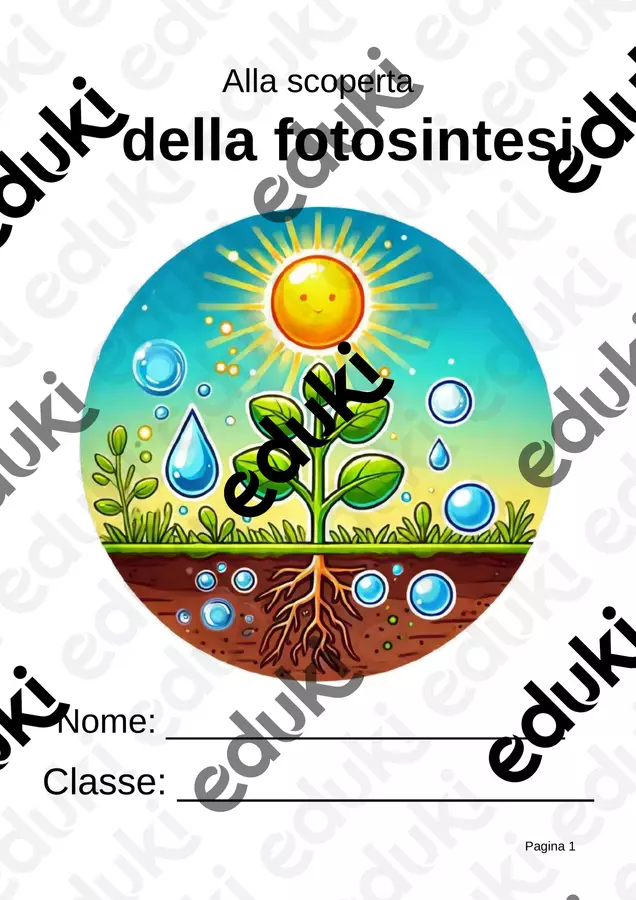 La fotosintesi per la primaria – Luce, acqua e anidride carbonica con esperimenti Esercizi - La fotosintesi per la primaria – Luce, acqua e anidride carbonica con esperimenti - Idee Didattiche Scandinave - Pagina di copertina