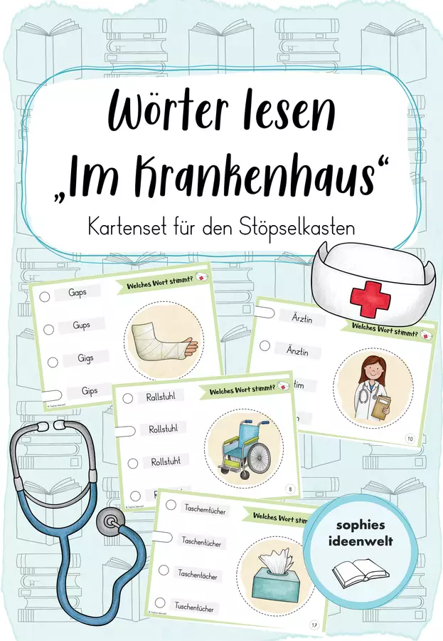 Stöpselkasten Wörter lesen