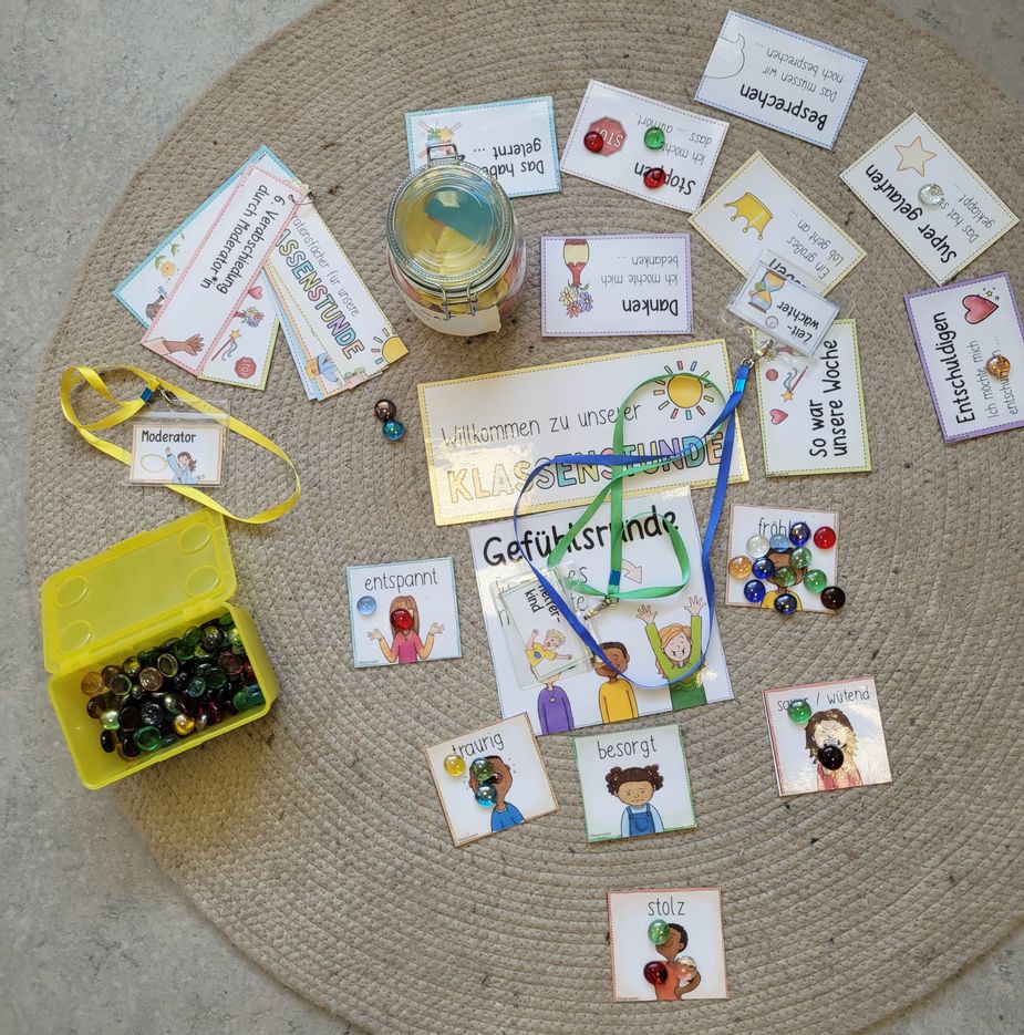 Bild in der Beschreibung des Unterrichtsmaterials Klassenstunde / Abschlusskreis PAKET Kl. 1 /2 – Mini-Klassenrat von Doodleteacher #3