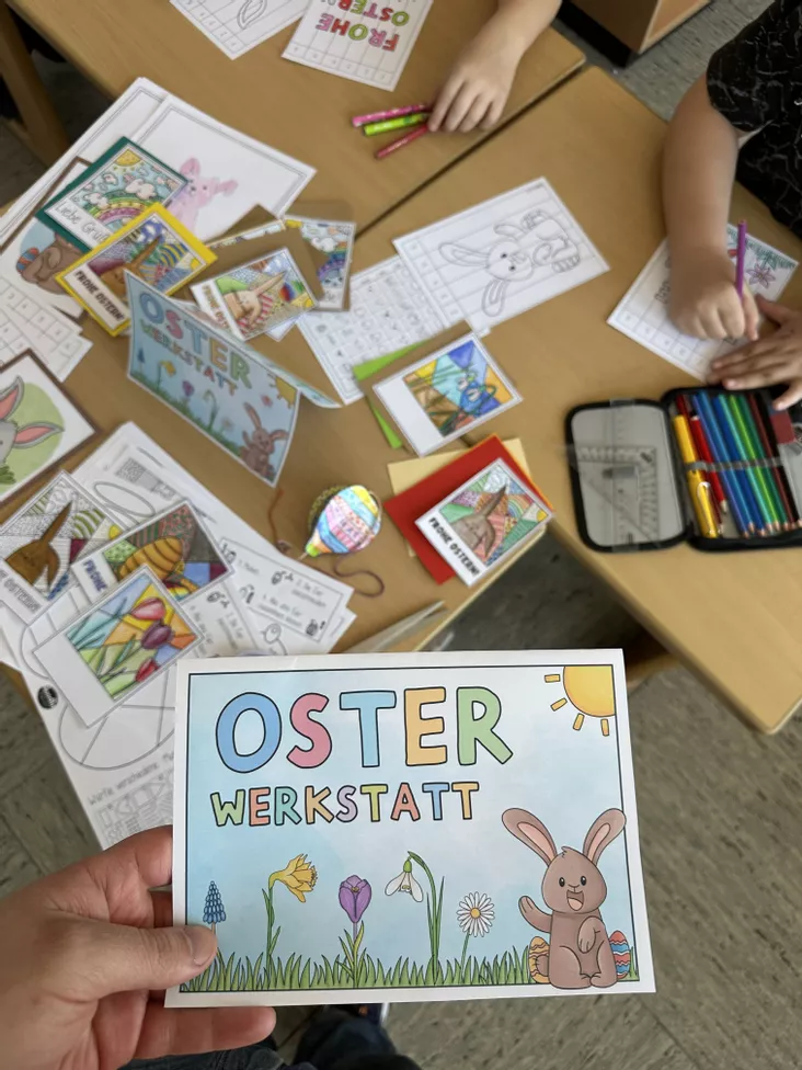Bild in der Beschreibung des Unterrichtsmaterials Osterwerkstatt - KreativPAKET zur Osterzeit (Klasse 1-5) von Doodleteacher #2
