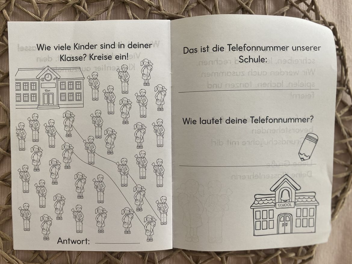 Bild in der Beschreibung des Unterrichtsmaterials Einschulung/Schnuppertag: Broschüre zum Gestalten von Grundschulimpulse #8