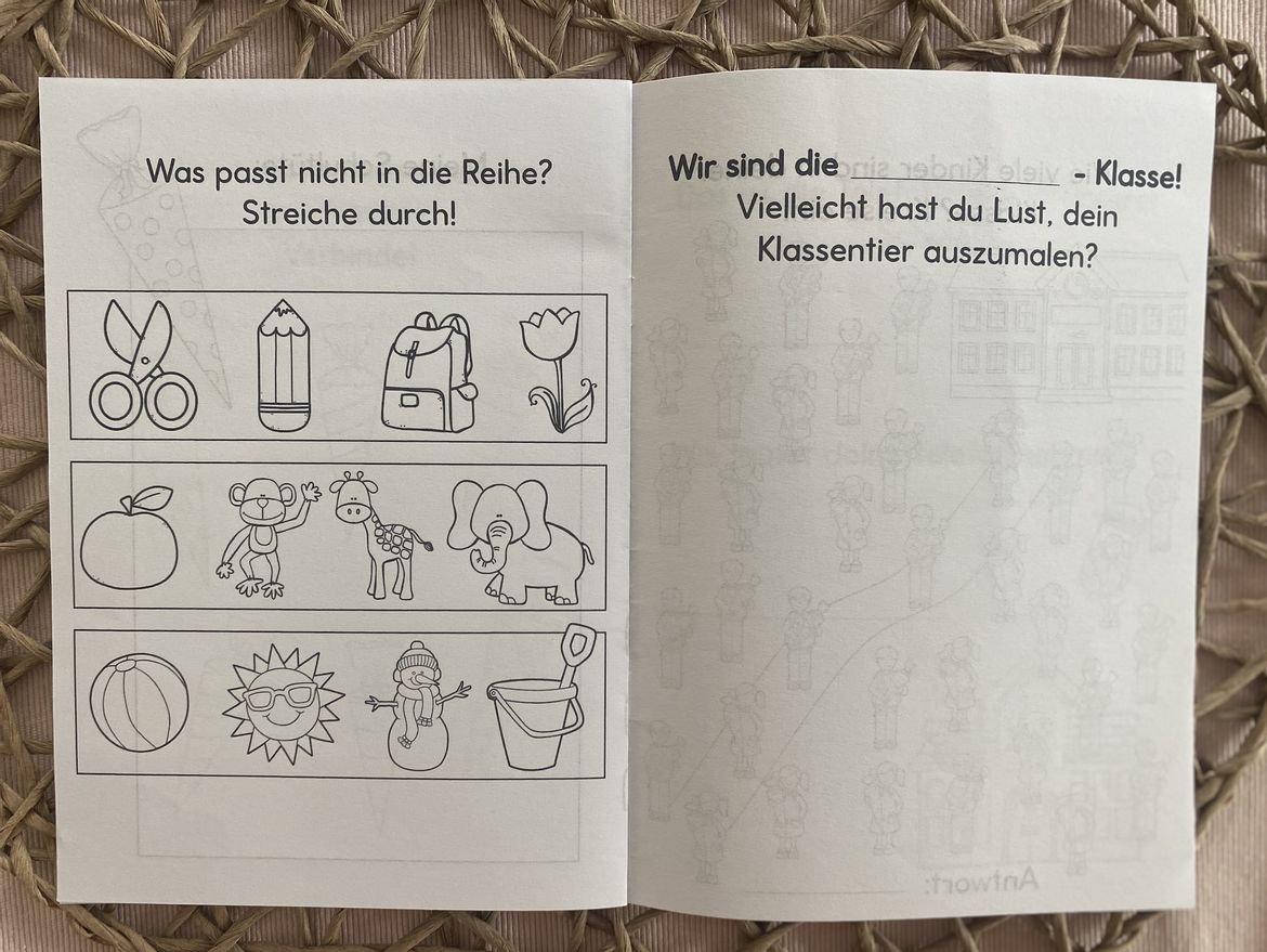 Bild in der Beschreibung des Unterrichtsmaterials Einschulung/Schnuppertag: Broschüre zum Gestalten von Grundschulimpulse #7
