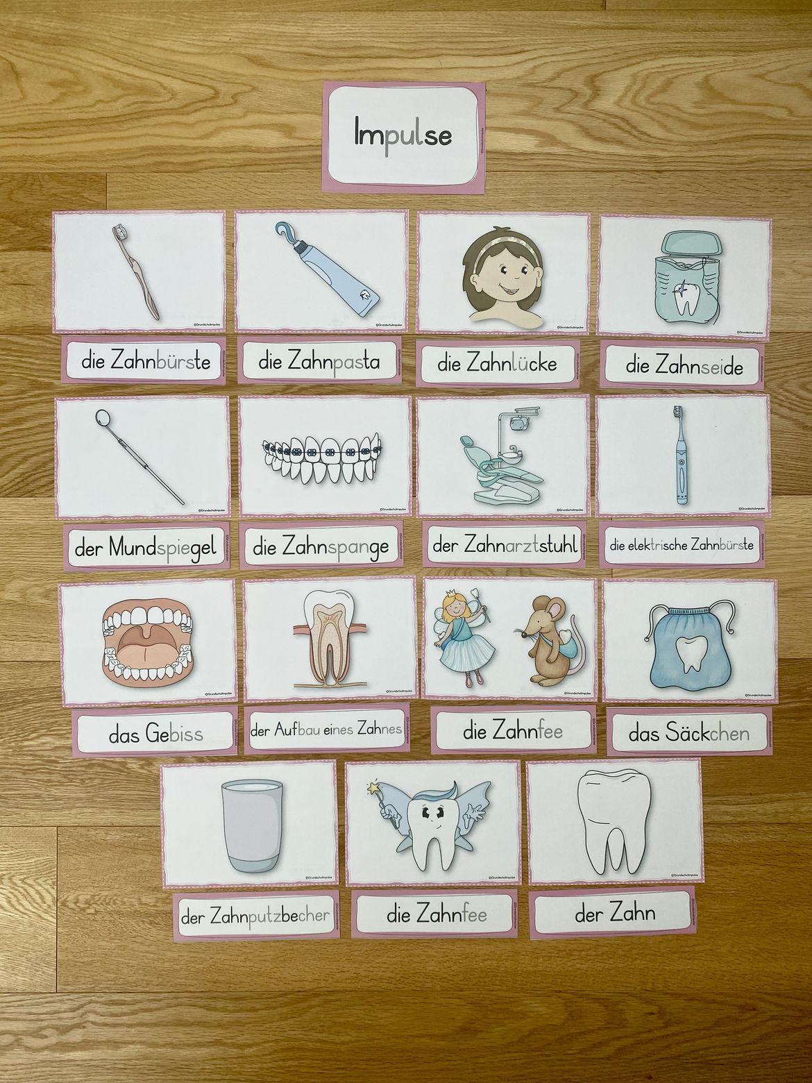 Bild in der Beschreibung des Unterrichtsmaterials Unterrichtsreihe: Die Zähne (Klasse 1+2) von Grundschulimpulse #4