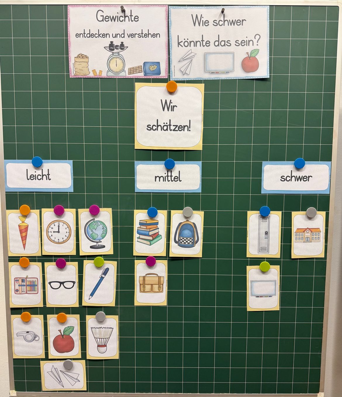 Bild in der Beschreibung des Unterrichtsmaterials Gewichte - Unterrichtsreihe (Klasse 3+4) von Grundschulimpulse #2