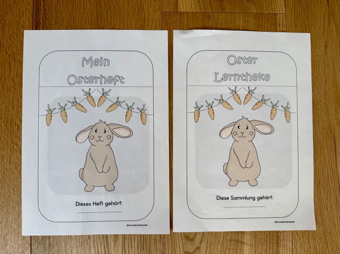 Bild in der Beschreibung des Unterrichtsmaterials Lerntheke Ostern - Klasse 4 (sw/bunt) von Grundschulimpulse #1