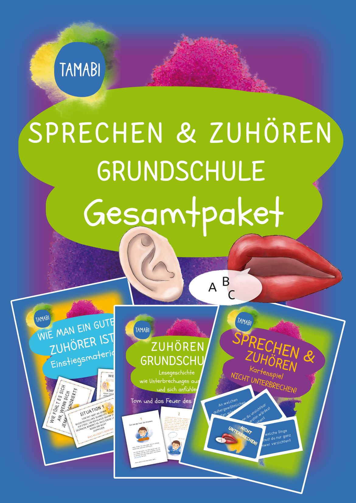 Sprechen & Zuhören Gesamtpaket für die Grundschule – Unterrichtsmaterial in den Fächern Deutsch ...