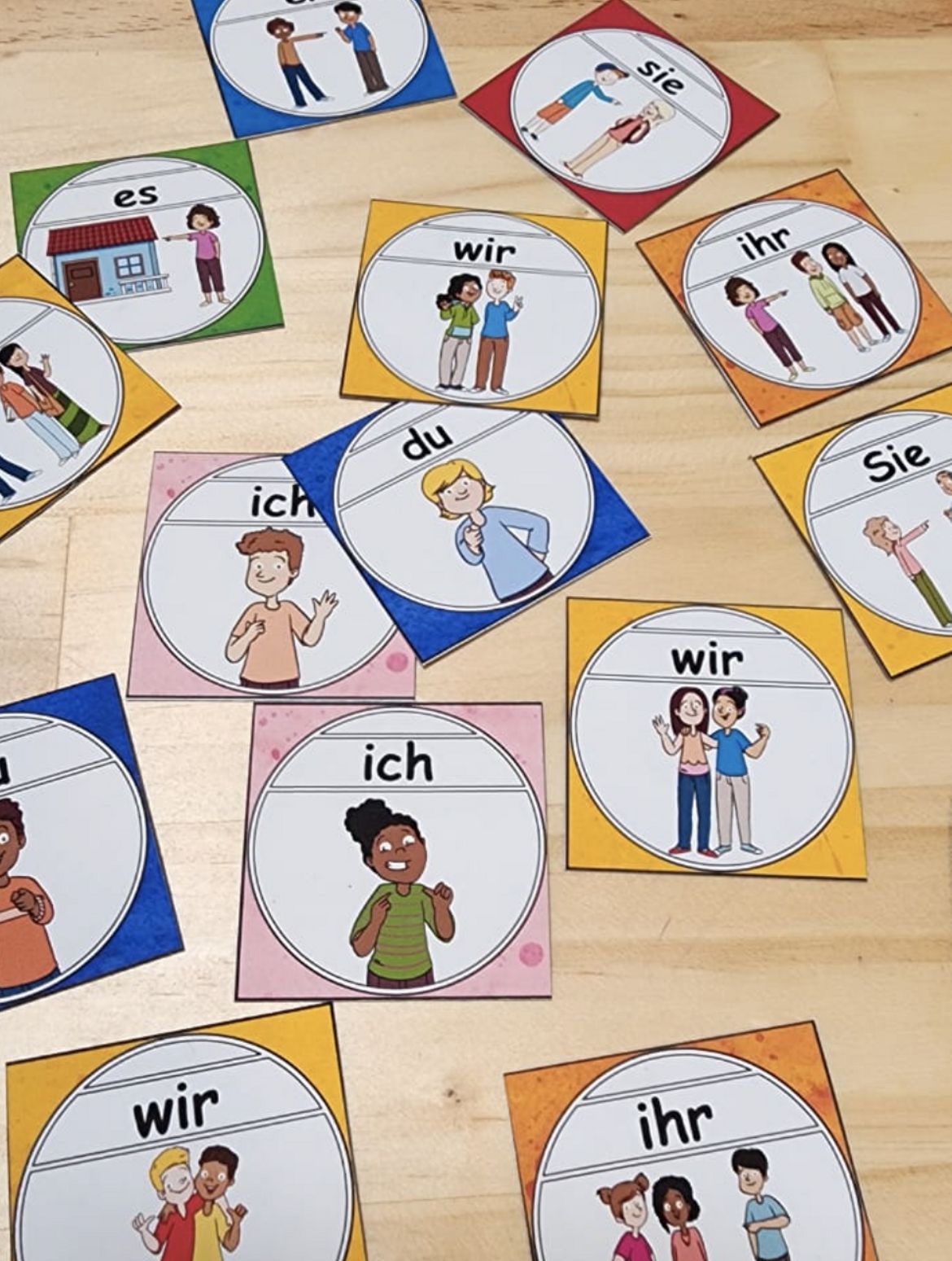 Deutsch - Verben konjugieren - Präsens und Präteritum ...