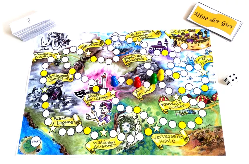 Bild in der Beschreibung des Unterrichtsmaterials Ein Brettspiel zum Jahresabschluss der Klassenstufen 6 und 8 von happy_cow #2