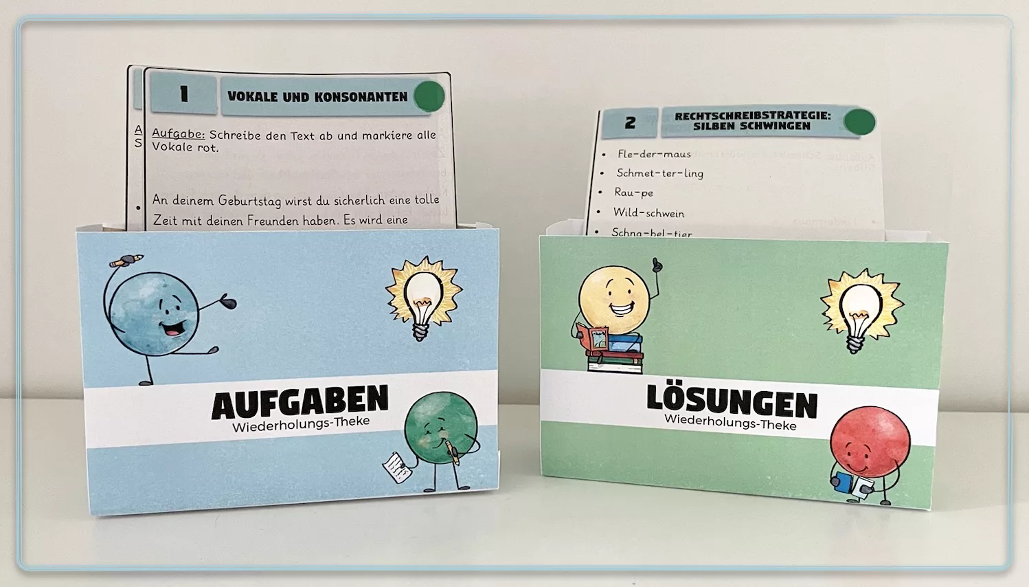 Bild in der Beschreibung des Unterrichtsmaterials Wiederholungs-Theke Klasse 4 | Diagnostik für den Start in Jahrgang 5 von Smart Teachers