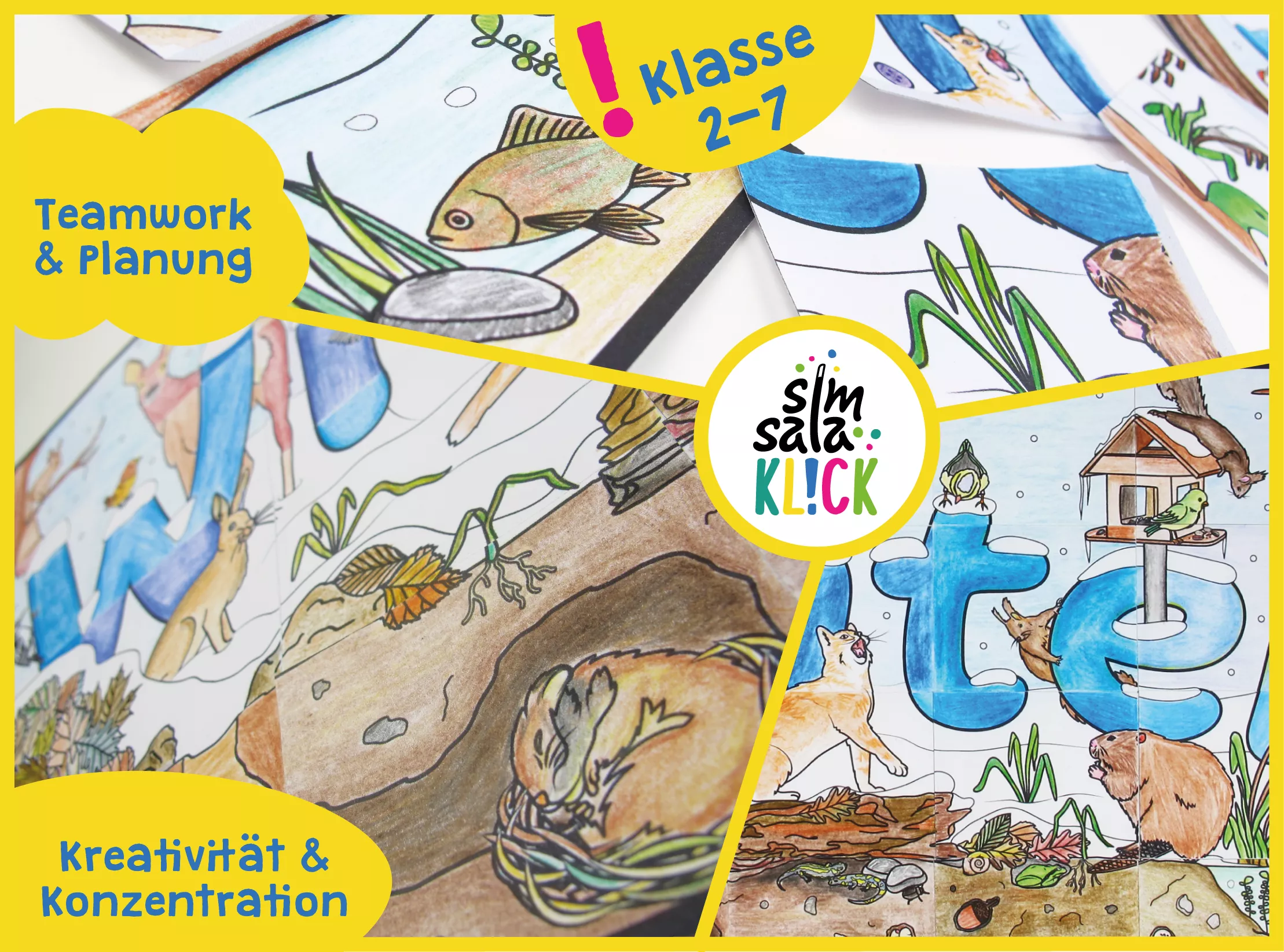 Bild in der Beschreibung des Unterrichtsmaterials Weihnachten & Winter: Poster und Muster würfeln von simsalaKLICK #3