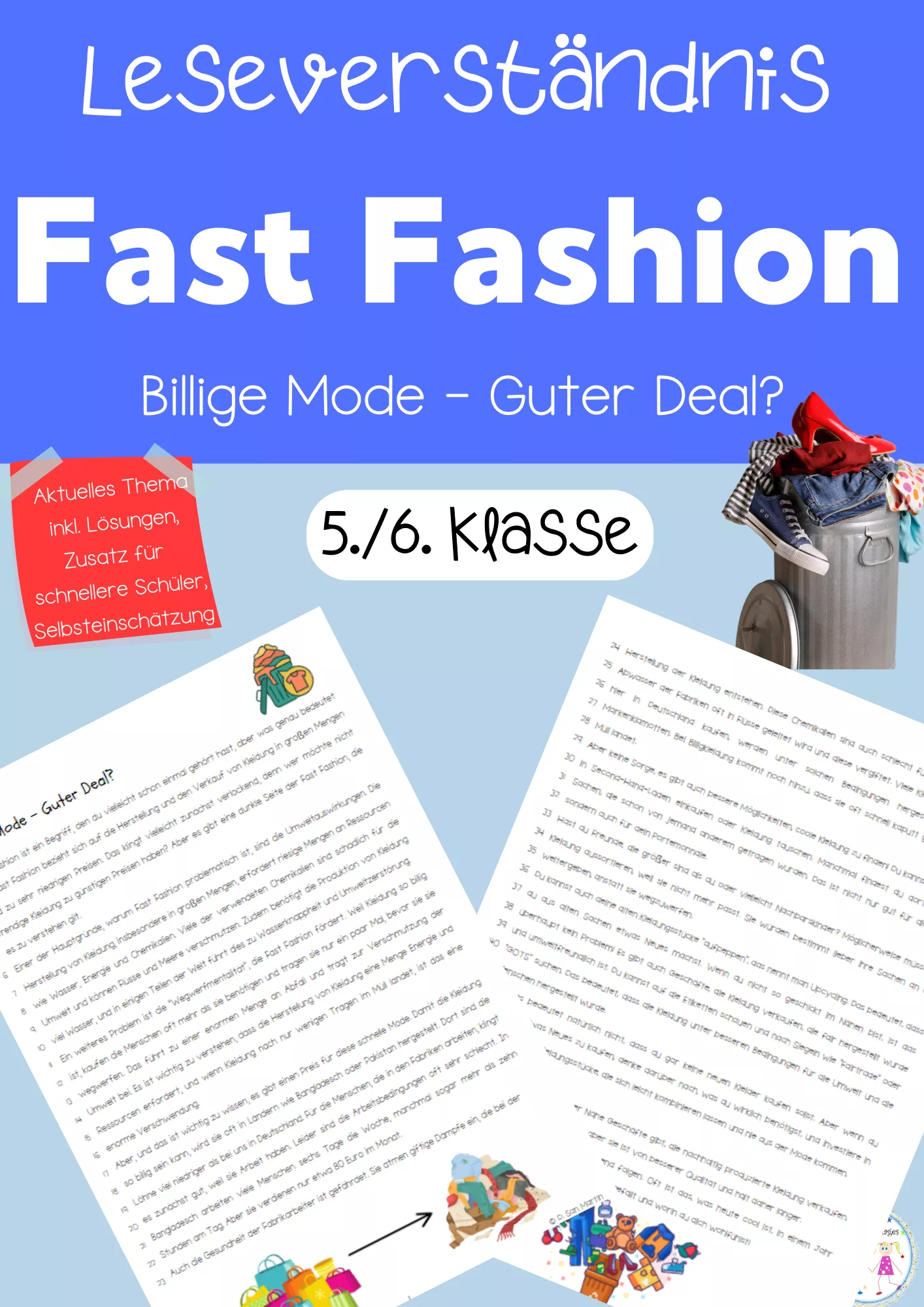 Bild in der Beschreibung des Unterrichtsmaterials Hörverstehen - Die Knochen (Reihe Der Körper, sofort einsatzbereit) von Magic Learning Tools Diana #4