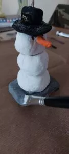 Bild in der Beschreibung des Unterrichtsmaterials Pupazzo di neve natalizio portafoto von MaestrAntonietta #4