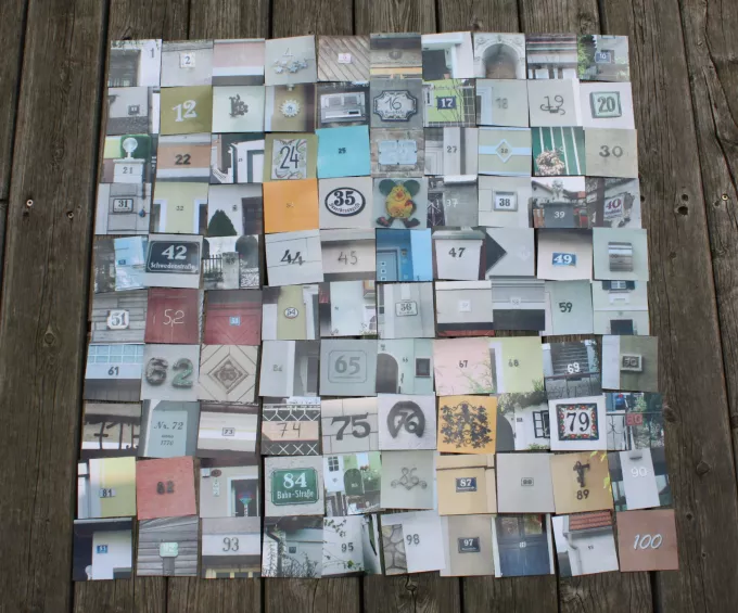 Bild in der Beschreibung des Unterrichtsmaterials Materialpaket Zahlen 1-100 Fotokartei Hausnummern und Alltagszahlen von verfuchst #1