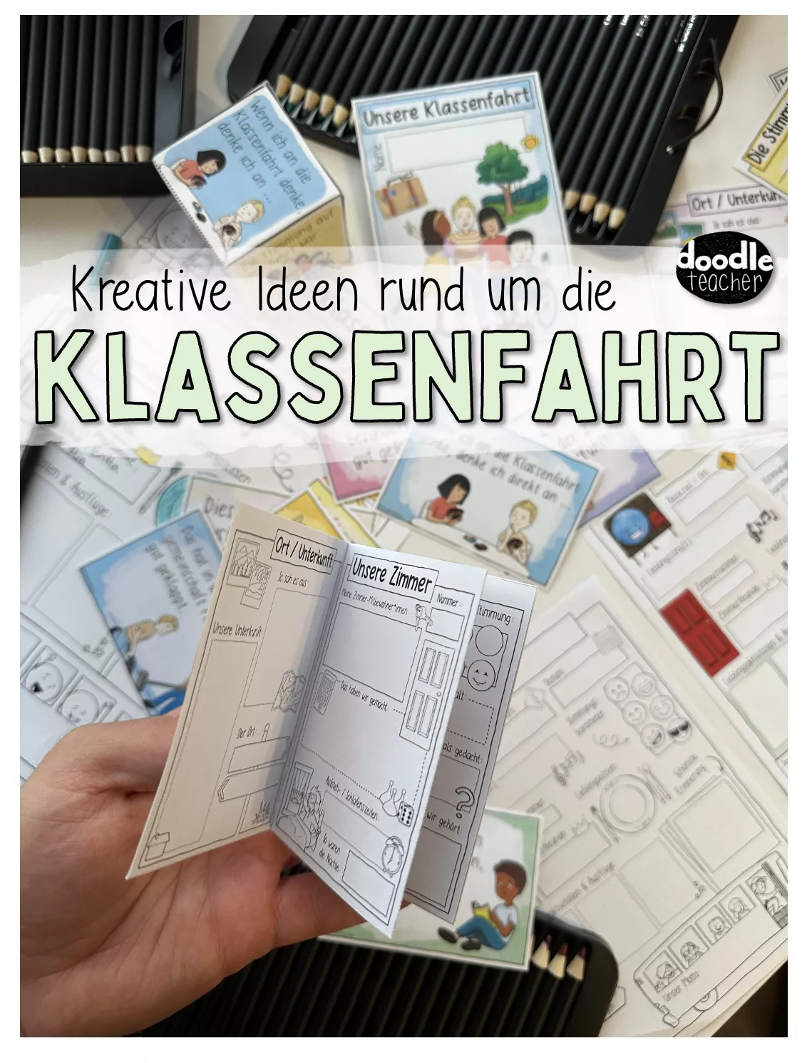 Bild in der Beschreibung des Unterrichtsmaterials Klassenfahrt / Klassenreise 🚌🏫 - wachsendes Materialpaket von Doodleteacher #1