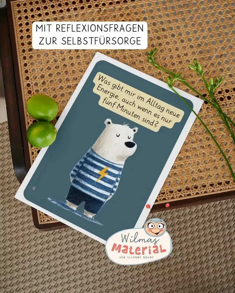 Bild in der Beschreibung des Unterrichtsmaterials 39 Gesprächskarten mit Reflexionsfragen fürs Kita-Team von Wilma Wochenwurm von Wilma Wochenwurm #1