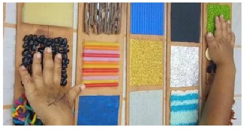 Bild in der Beschreibung des Unterrichtsmaterials Tapete Sensorial de Halloween (texturas) von Miviq