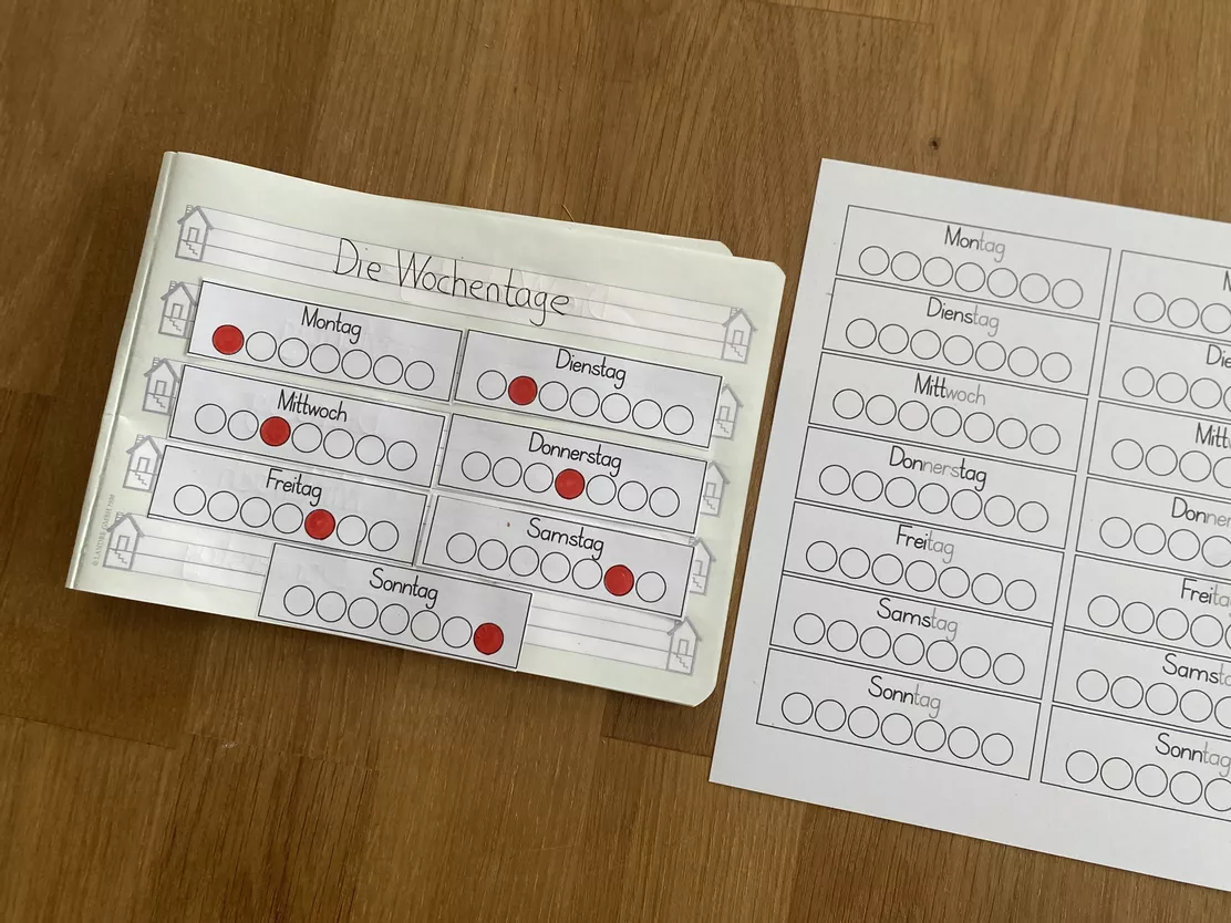 Bild in der Beschreibung des Unterrichtsmaterials Kalender: Unterrichtsreihe (Klasse 1+2) von Grundschulimpulse #9