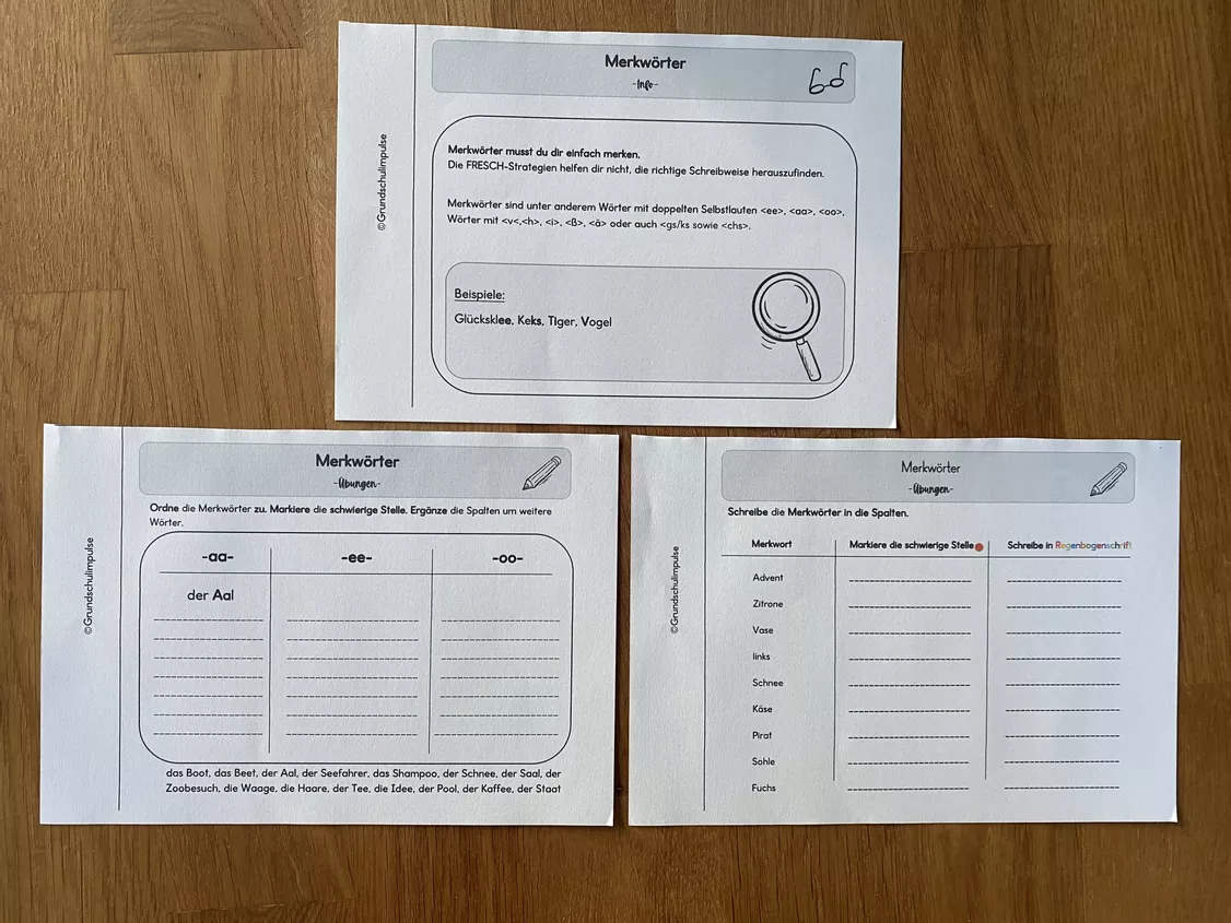 Bild in der Beschreibung des Unterrichtsmaterials FRESCH-Methode: Miniheft (Klasse 2-4) von Grundschulimpulse #4