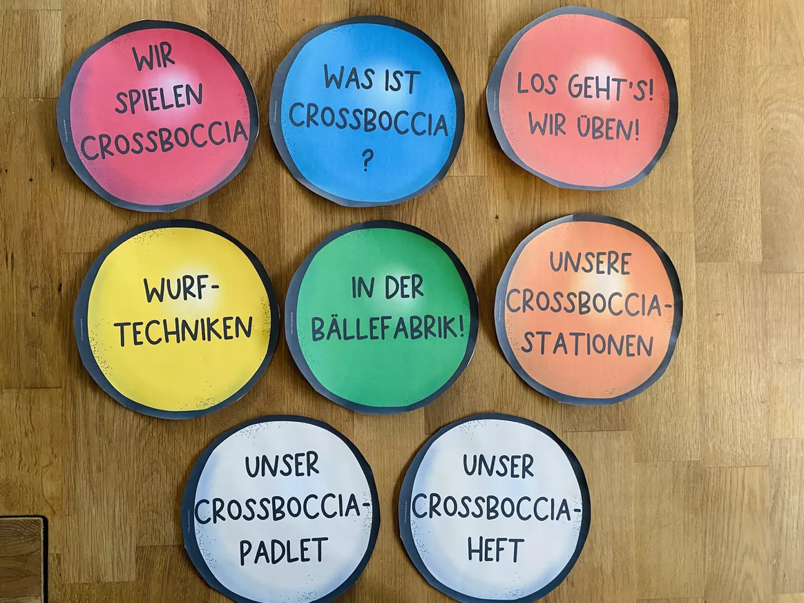 Bild in der Beschreibung des Unterrichtsmaterials Crossboccia: Unterrichtsreihe (Klasse 3+4) von Grundschulimpulse #2