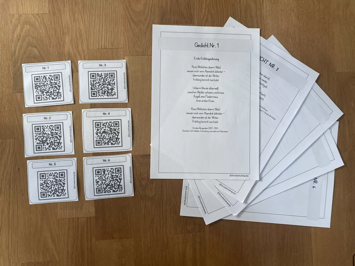 Bild in der Beschreibung des Unterrichtsmaterials Frühlingsgedichte (Ministory): Unterrichtsreihe (Kl.2-3) von Grundschulimpulse #5