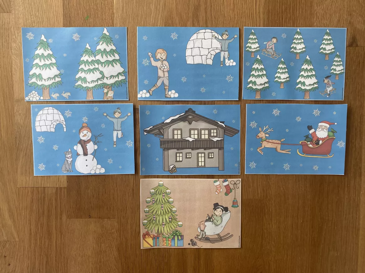 Bild in der Beschreibung des Unterrichtsmaterials Unterrichtsreihe: Winterliche Klanggeschichte mit Orff Instrumenten (Klasse 1-4) von Grundschulimpulse #3