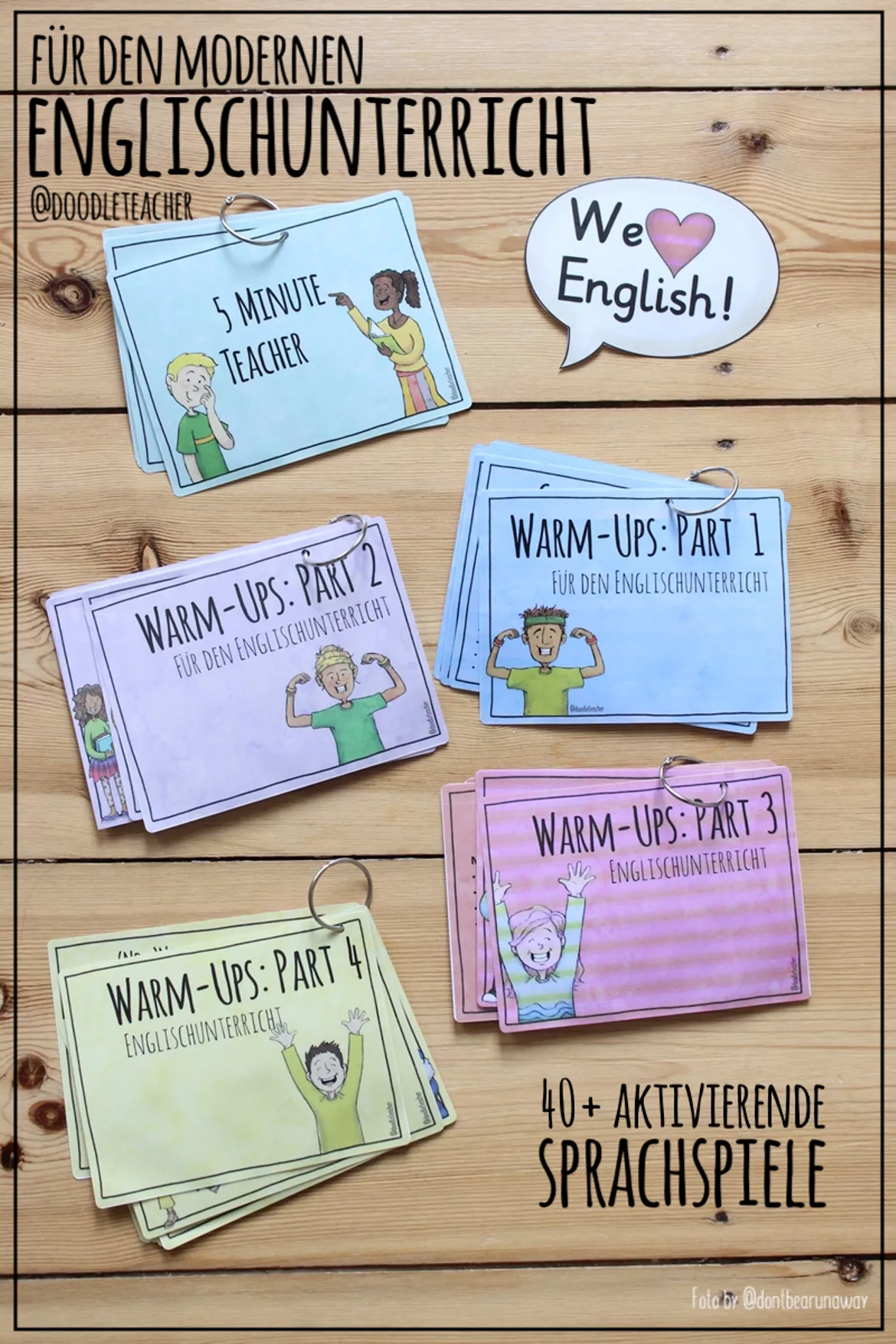 Bild in der Beschreibung des Unterrichtsmaterials 5 Minute Teacher PAKET Neu + Warm-Ups für den Englischunterricht von Doodleteacher #2