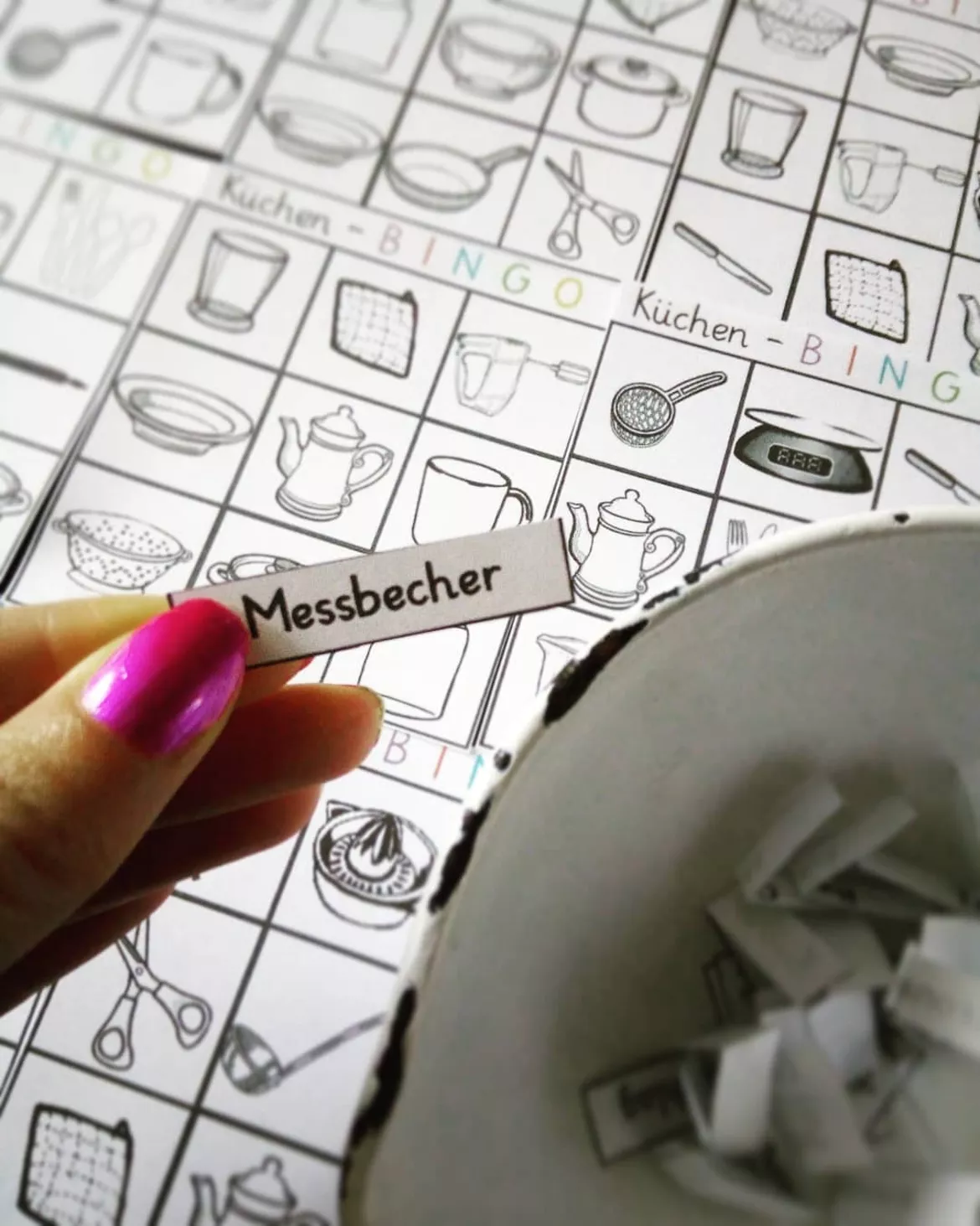 Bild in der Beschreibung des Unterrichtsmaterials BINGO! Küchengeräte von Natur.Wissen.schaffen #1