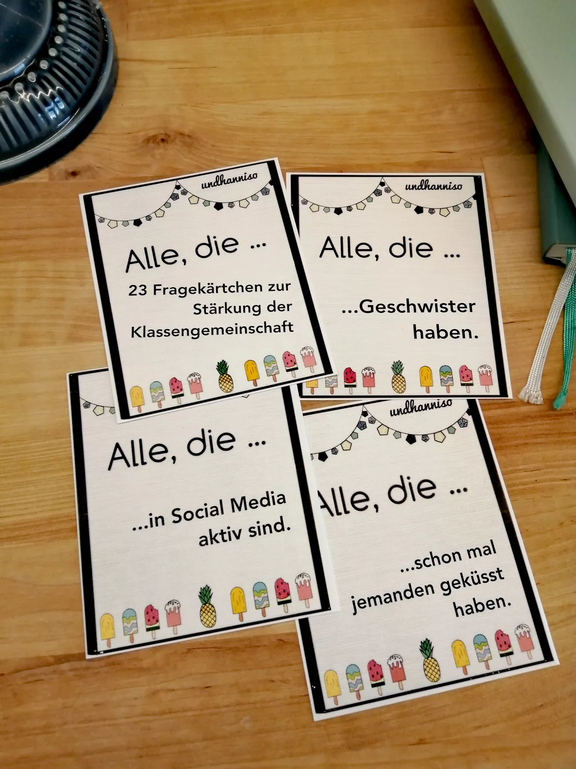Bild in der Beschreibung des Unterrichtsmaterials Alle, die ... Übung zur Stärkung der Klassengemeinschaft #edukiknaller2021 von heyhanni #1