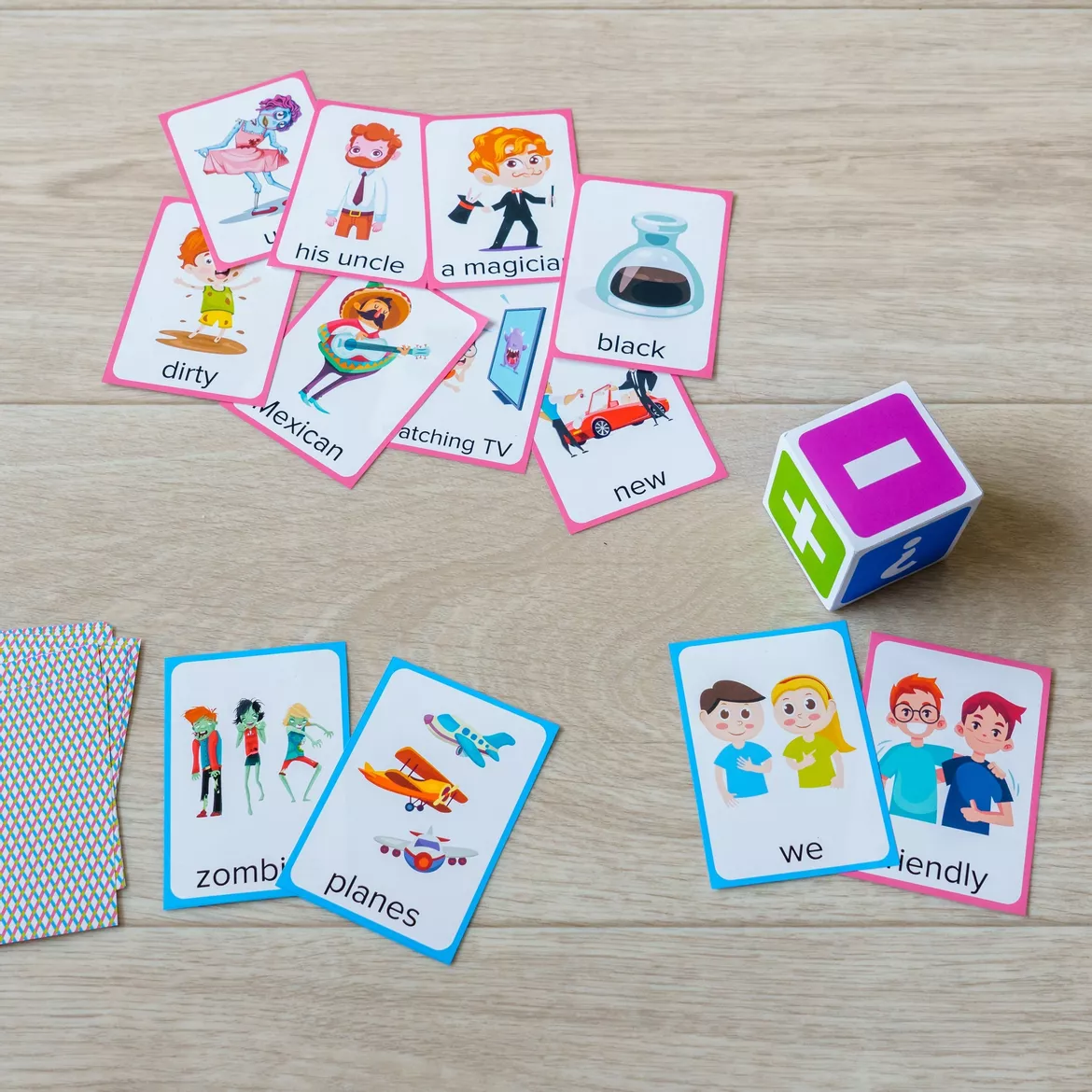 Bild in der Beschreibung des Unterrichtsmaterials To Be 7 in 1 von Language Stuff #1
