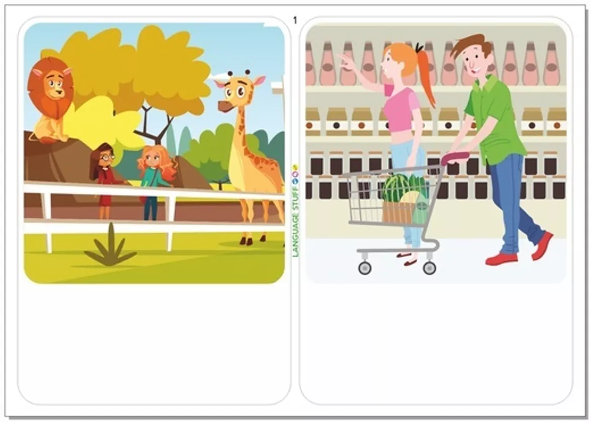 Bild in der Beschreibung des Unterrichtsmaterials Places flashcards von Language Stuff #3