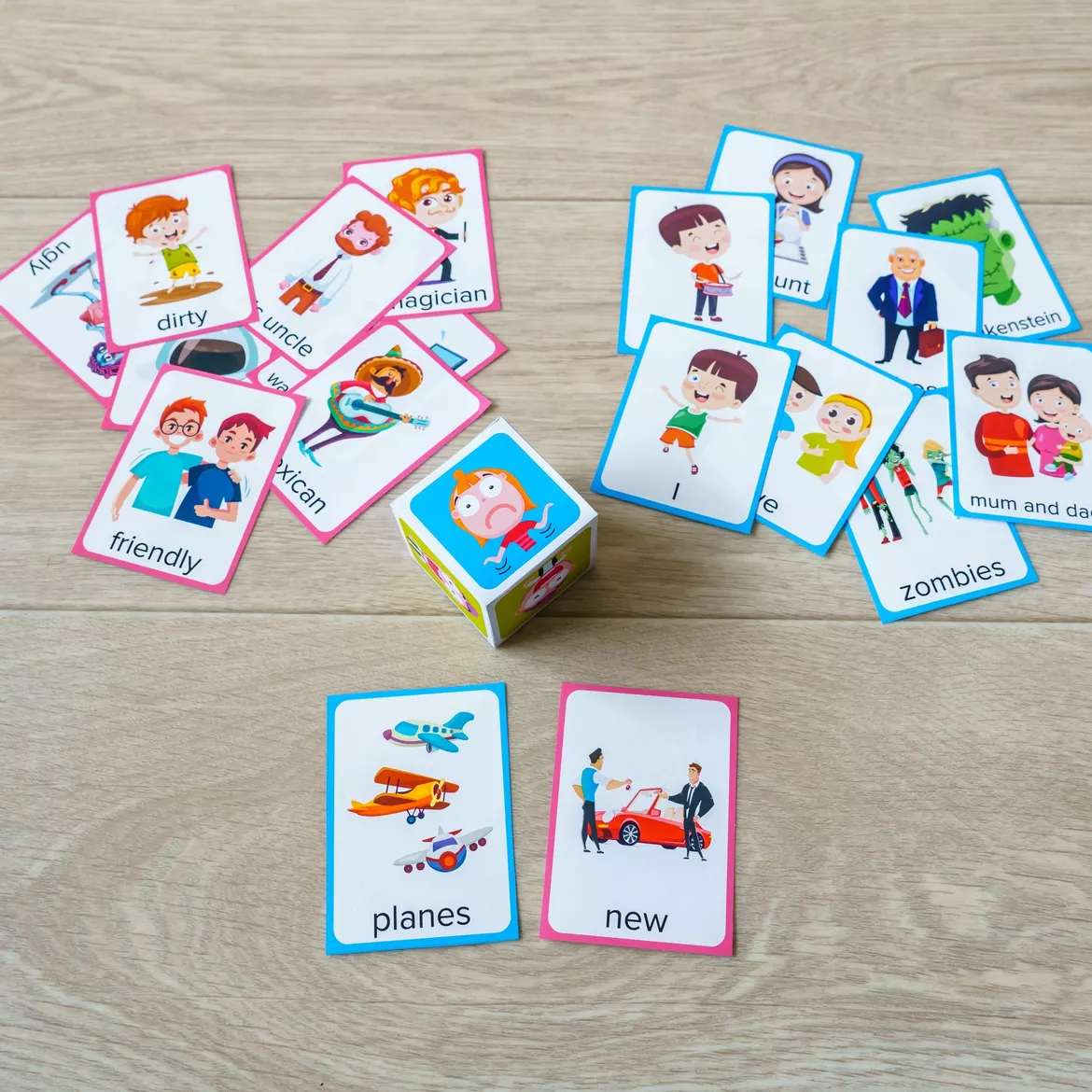 Bild in der Beschreibung des Unterrichtsmaterials To Be 7 in 1 von Language Stuff #7