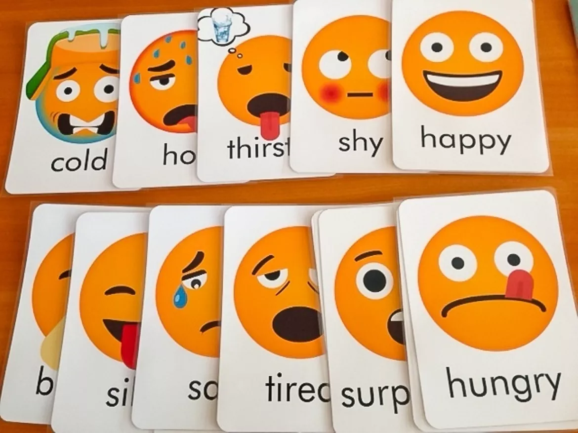 Bild in der Beschreibung des Unterrichtsmaterials Feelings and emotions 7in1 von Language Stuff #1