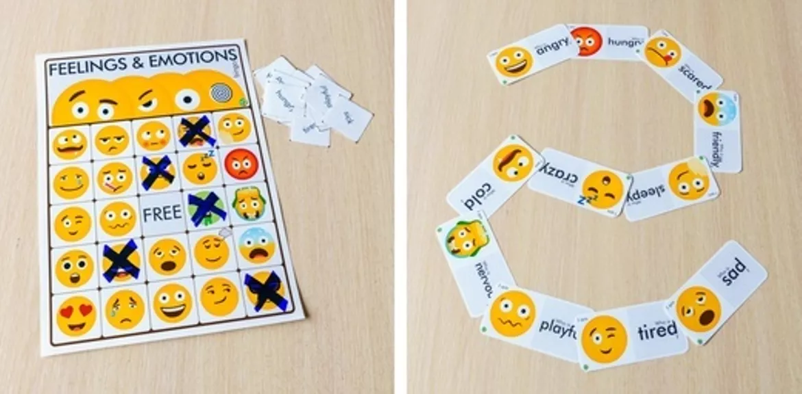 Bild in der Beschreibung des Unterrichtsmaterials Feelings and emotions 7in1 von Language Stuff #2