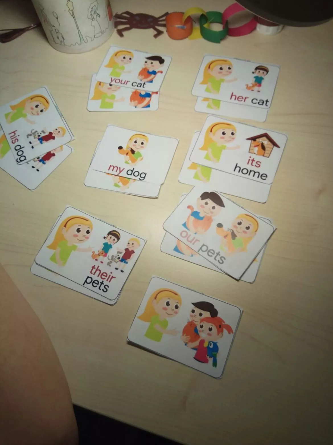 Bild in der Beschreibung des Unterrichtsmaterials PERSONAL and POSSESSIVE pronouns 5in1 von Language Stuff #4