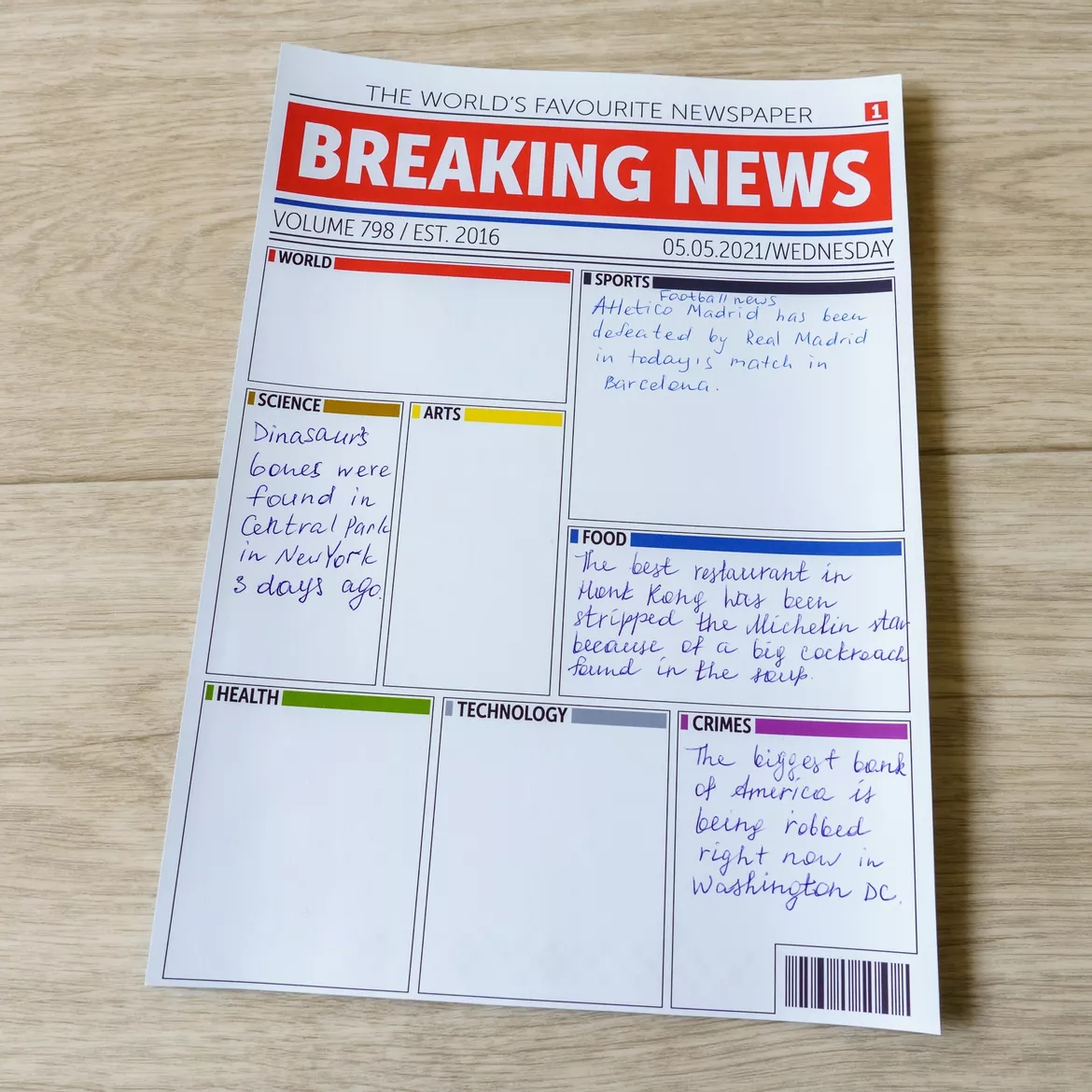 Bild in der Beschreibung des Unterrichtsmaterials Passive Voice 6in1 von Language Stuff #7