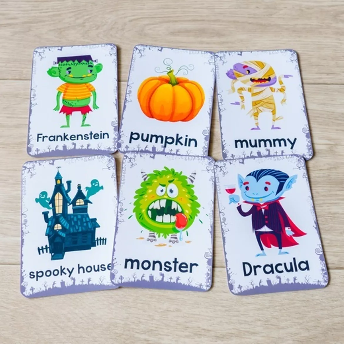 Bild in der Beschreibung des Unterrichtsmaterials Halloween Vocabulary Cards von Language Stuff #4