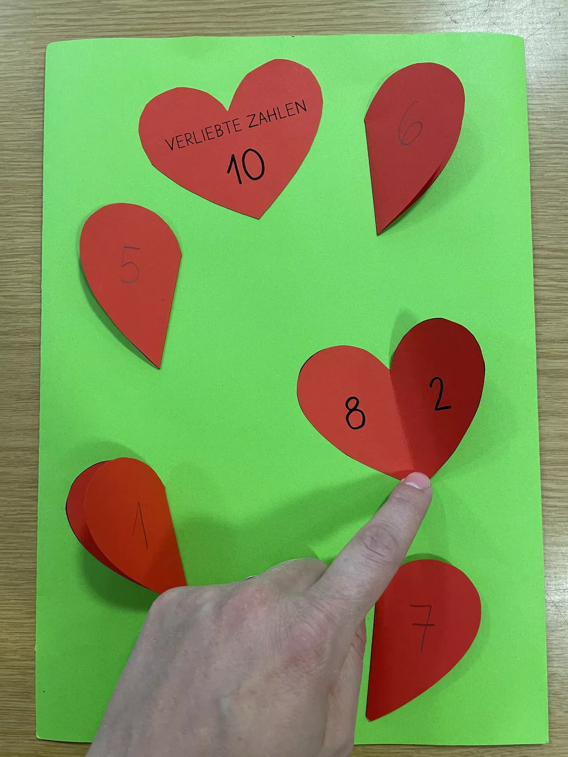 Bild in der Beschreibung des Unterrichtsmaterials Lapbook Zerlegungen (ZR 10) von happy_teacher28 #4