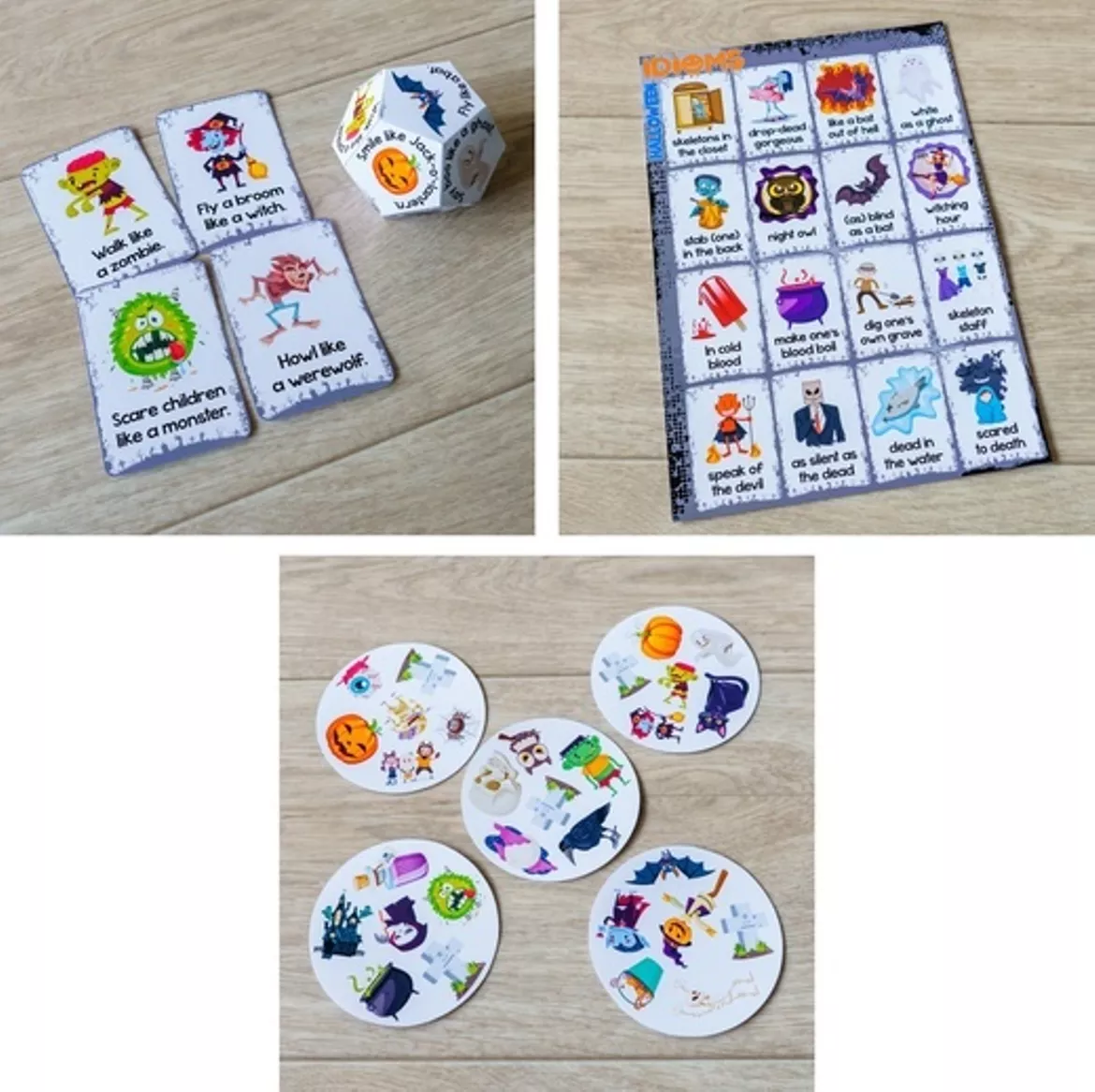 Bild in der Beschreibung des Unterrichtsmaterials Halloween Games 8in1 von Language Stuff #3