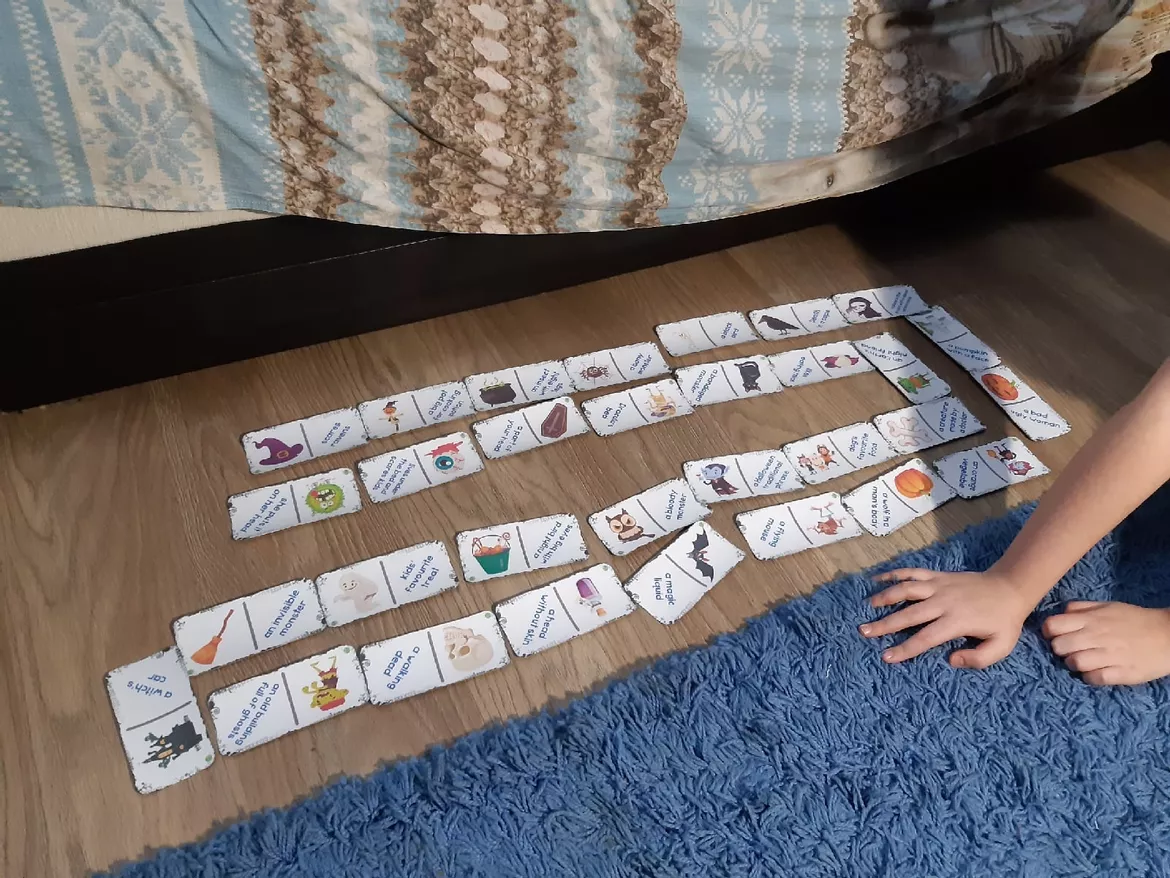 Bild in der Beschreibung des Unterrichtsmaterials Halloween Games 8in1 von Language Stuff #5