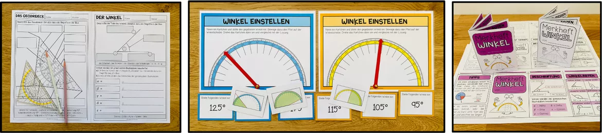 Bild in der Beschreibung des Unterrichtsmaterials WINKEL - Lernwerkstatt (5. Schulstufe) von Unterrichtmitspass #1