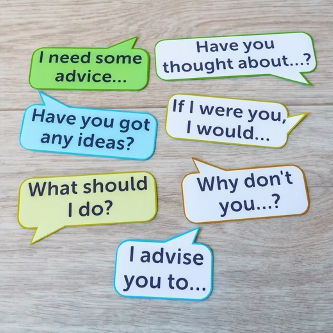 Bild in der Beschreibung des Unterrichtsmaterials Giving Advice 3in1 von Language Stuff #4