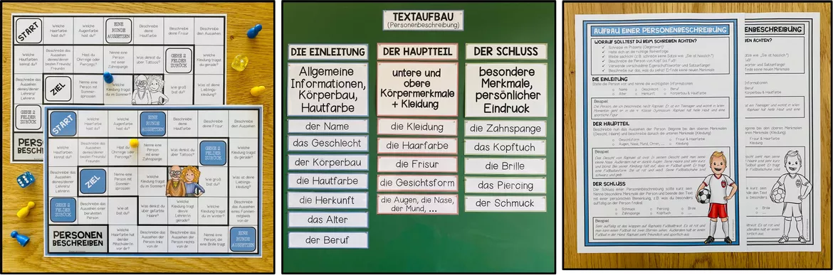 Bild in der Beschreibung des Unterrichtsmaterials PERSONENBESCHREIBUNG - MATERIALPAKET von Unterrichtmitspass #3