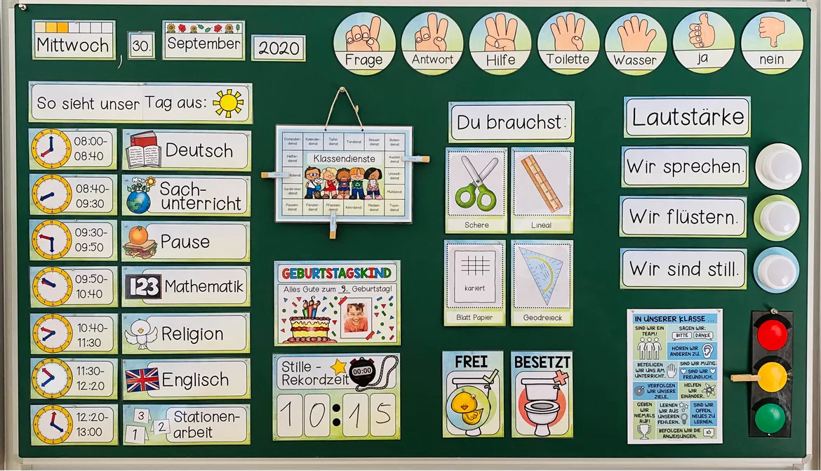 Bild in der Beschreibung des Unterrichtsmaterials CLASSROOM MANAGEMENT - Sparpaket (wachsendes Paket) Version 2021 von Unterrichtmitspass #1