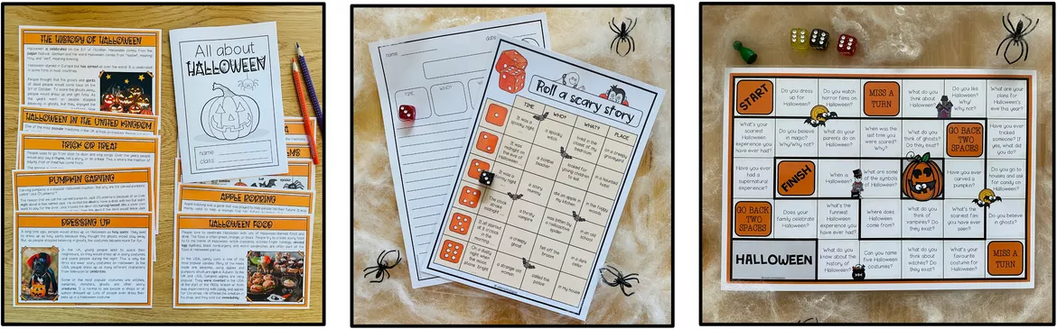 Bild in der Beschreibung des Unterrichtsmaterials HALLOWEEN - SPARPAKET (Englisch) 4.-8. Schulstufe von Unterrichtmitspass #4