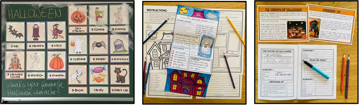 Bild in der Beschreibung des Unterrichtsmaterials HALLOWEEN - SPARPAKET (Englisch) 4.-8. Schulstufe von Unterrichtmitspass #2