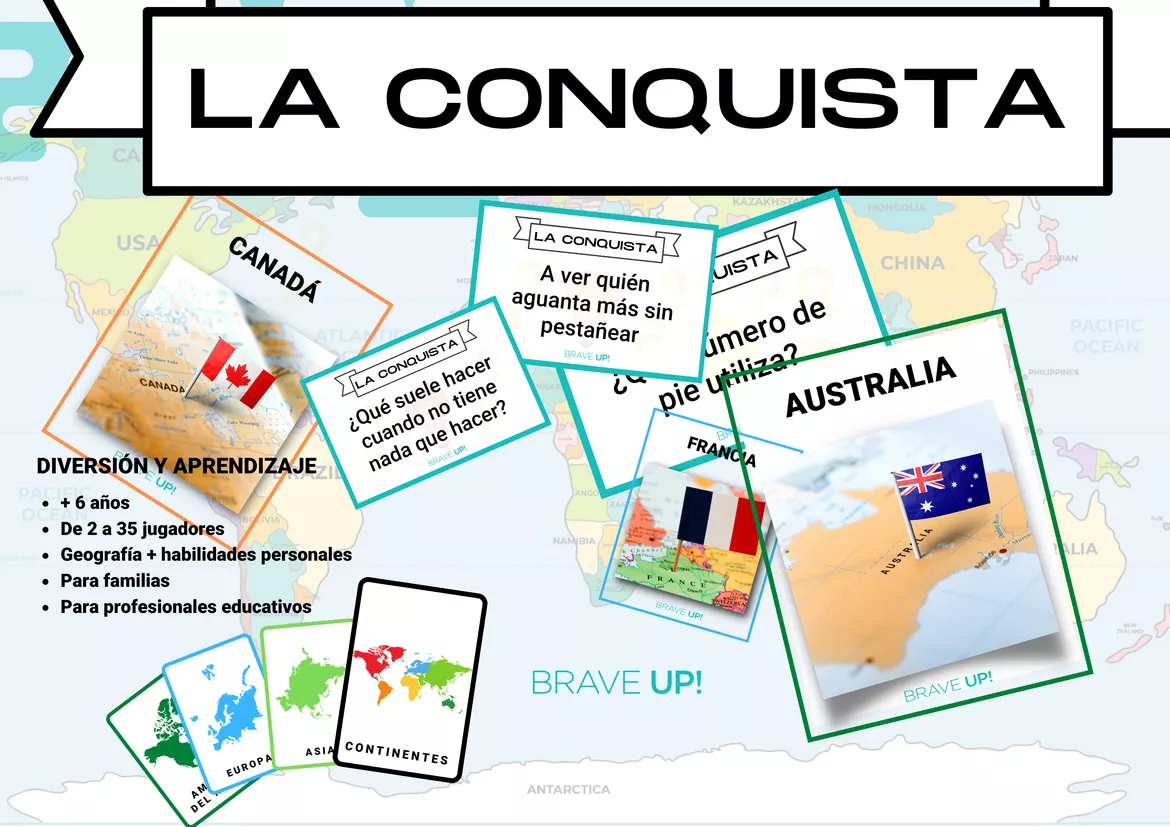 Bild in der Beschreibung des Unterrichtsmaterials JUEGO DE MESA "LA CONQUISTA" von Rakel_psico #1