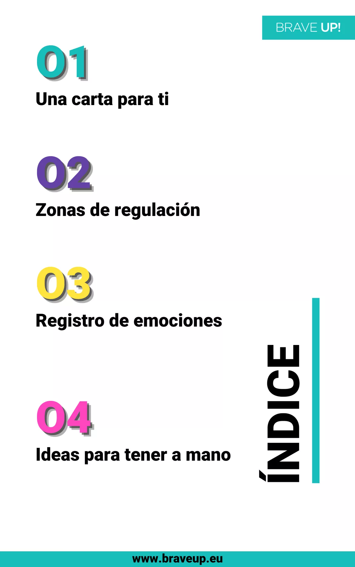 Bild in der Beschreibung des Unterrichtsmaterials E-BOOK EJERCICIOS EDUCACIÓN EMOCIONAL NIÑOS von Rakel_psico #1